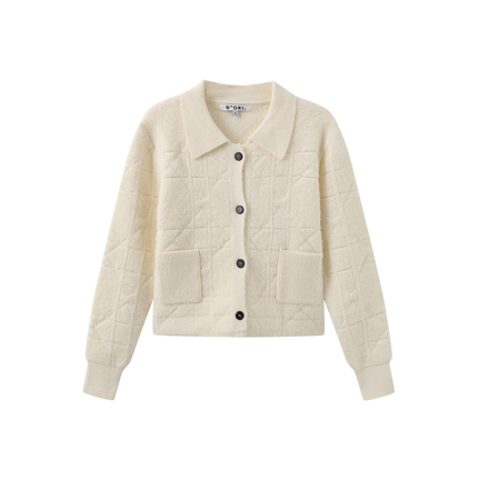 Textured Detailed Jacket