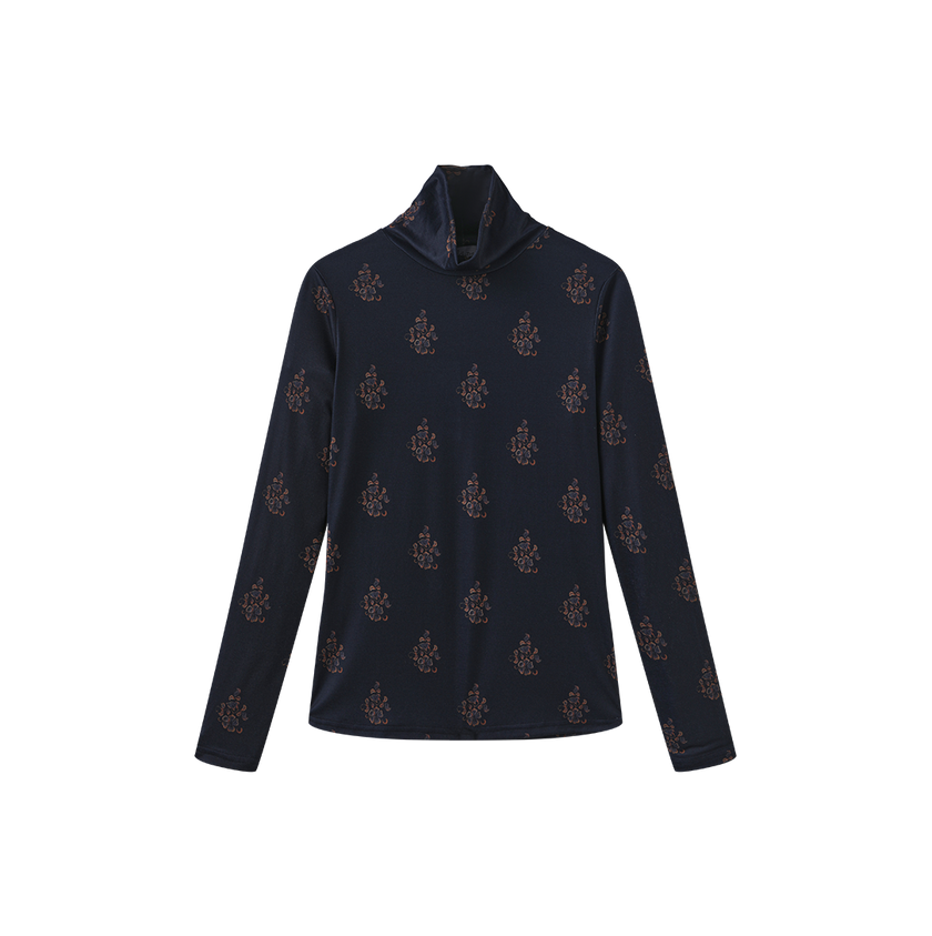 Peony Modal Turtleneck