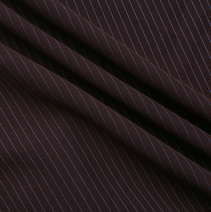 Pinstripe Drawstring Dress