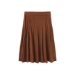 Jake Suede Pleated Skirt