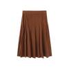 Jake Suede Pleated Skirt
