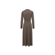 Thin Knit Aline Belt Dress