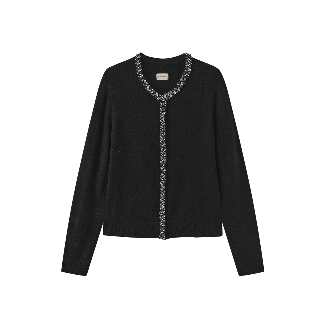 Studded Knit Cardigan