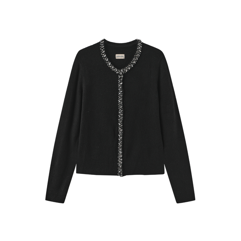 Studded Knit Cardigan