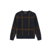 Lino Plaid Knit Sweater