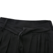 Self Tie Pleated Skirt