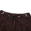 Corduroy Rounded Yolk Skirt