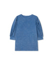 Mineral Wash Puff Sleeve Tee