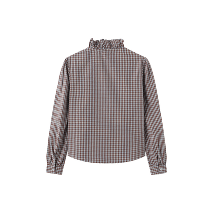 Ruffle Neck Blouse