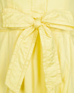 Poplin Bow Waisted Trim Dress