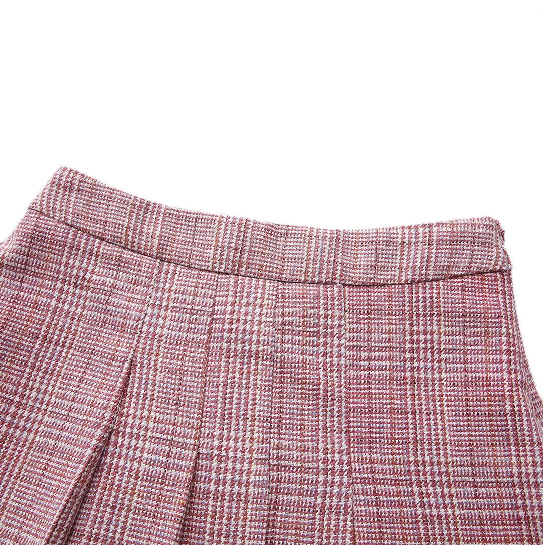 York Plaid Skirt