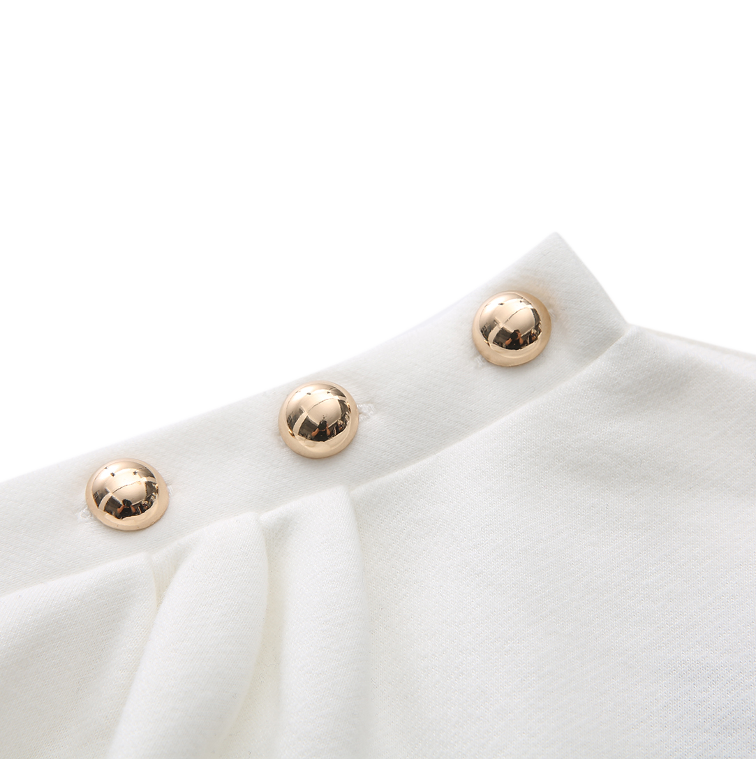 Shoulder Button Sweatshirt