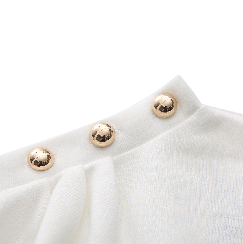 Shoulder Button Sweatshirt