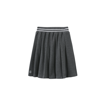 Mila Crest Pleated Skirt