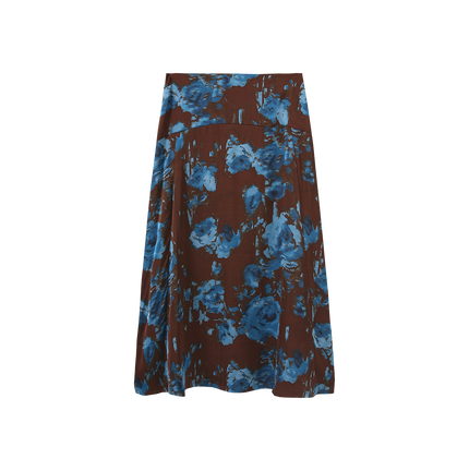 Colored Printed Skirt