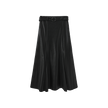 Leather Belted Skirt