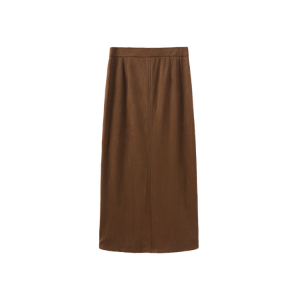Wendy Suede Maxi Skirt