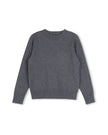 Letter Patch Crew Neck Sweater