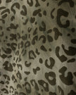 Lepord Velvet Print Mesh Turteleneck