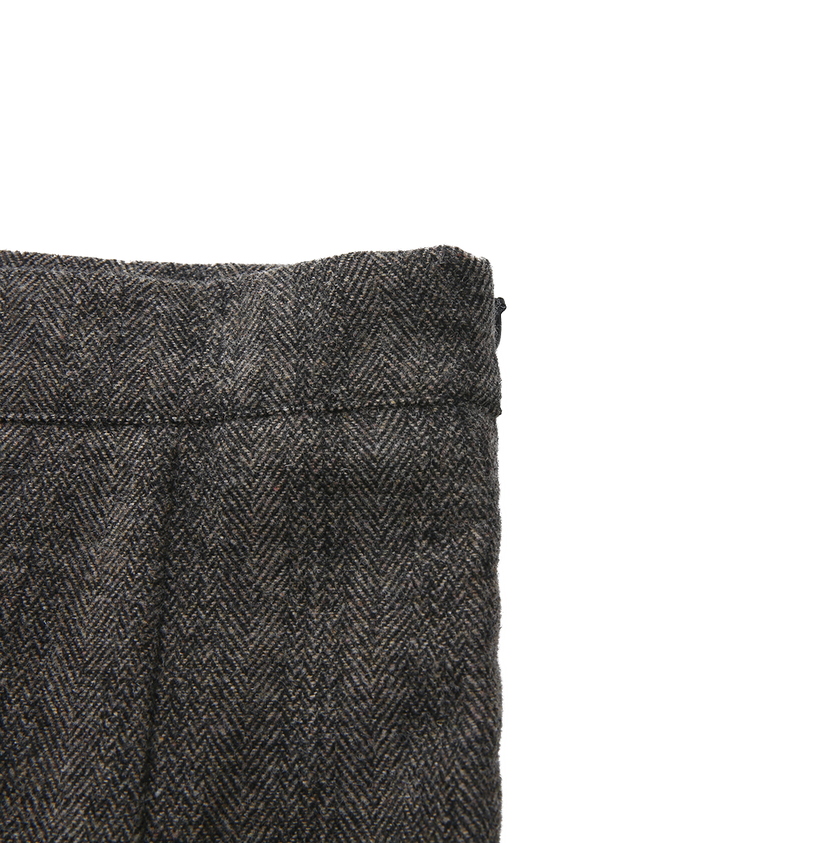 Midi Wool Skirt