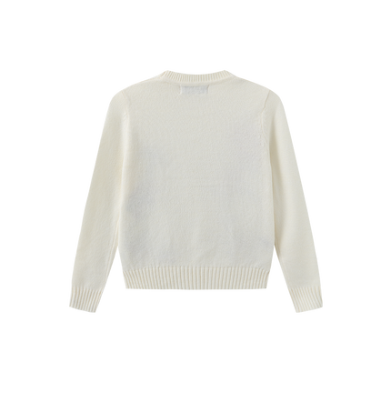 Elon Embroidered Flower Sweater