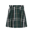 Breed Plaid Print Skirt