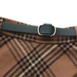 Plaid Belted Skirt