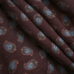 Leaf Print Ruffle Skirt