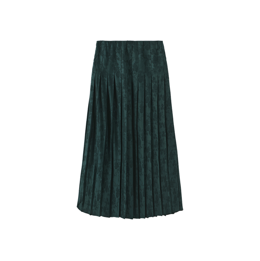 Marc Floral Pleated Skirt