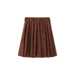 Peer Plaid Pleated Skirt