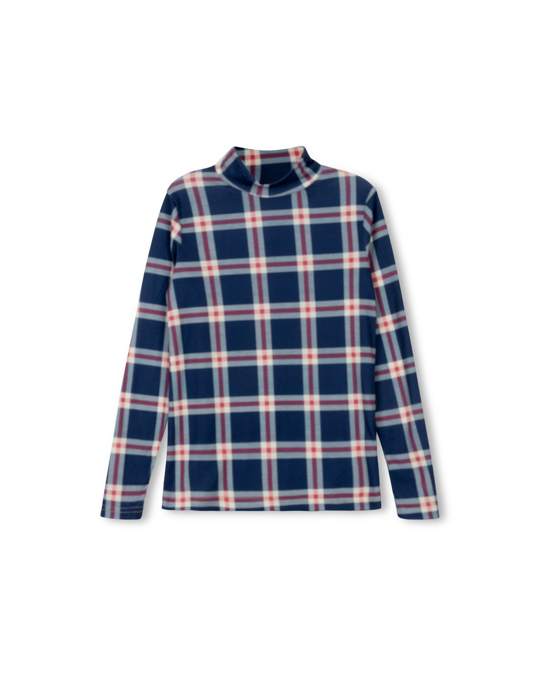 Layering Printed Turtleneck