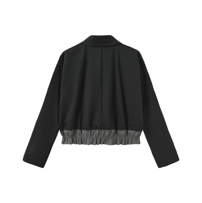 Lily Gathered Waist Button Down Top