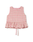 Lori Printed Ruffle Vest