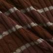 Stripe Knit Polo Shirt