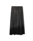 Yoke Panel Denim Skirt