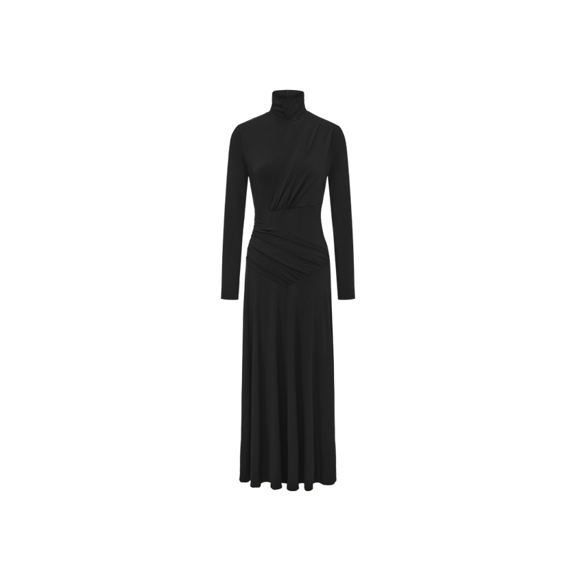 Criss Cross Waisted Maxi Dress