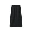Plaid Front Fly Skirt