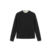 Layered Knit Crewneck