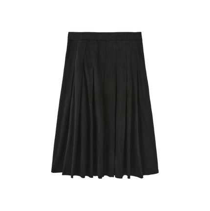 Jake Suede Pleated Skirt