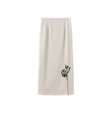 Avon Wool Flower Skirt