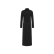 Knit Overlay Button Down Dress