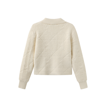 Textured Detailed Jacket