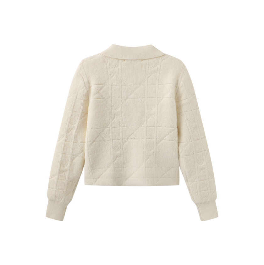 Textured Detailed Jacket