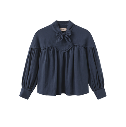 Vant Thick Piped Blouson Blouse