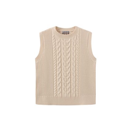 Knit Detailed Vest