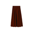 Velvet Open Paneled Skirt