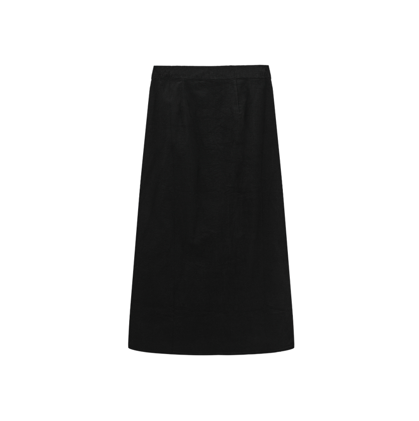 Corduroy Front Fly Skirt
