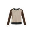 Poppy Cable Knit Trim Sweater