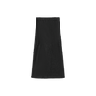 Denim Cargo Center Pleat Skirt