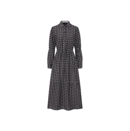 Tiered Collar Dress